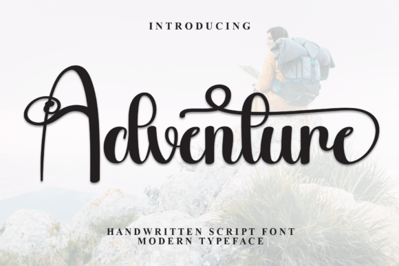 Adventure Font: A Handcrafted Typeface for Heartwarming Designs