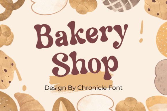 Bakery Shop Font: A Vintage Flair for Modern Brands