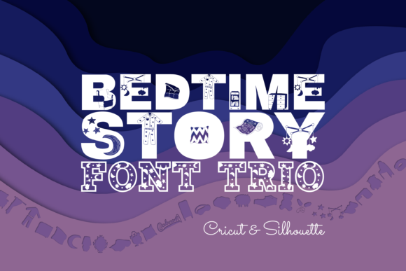 Bedtime Story Font Trio: A Versatile Asset for Creative Projects