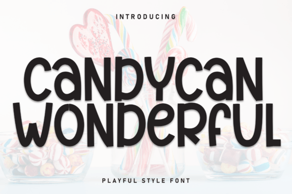 Candycan Wonderful Font: Sweet, Playful Design