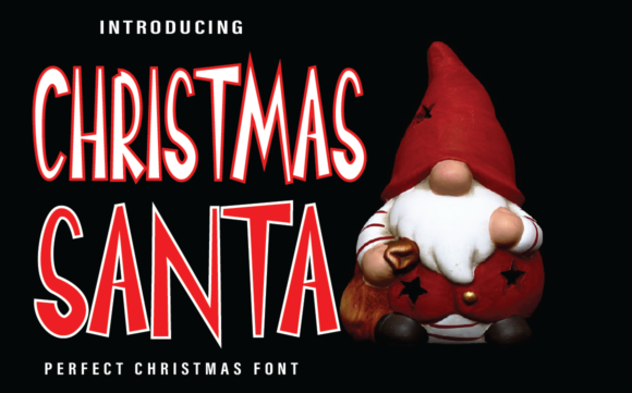 Christmas Santa Font: Infusing Festive Magic into Your Designs