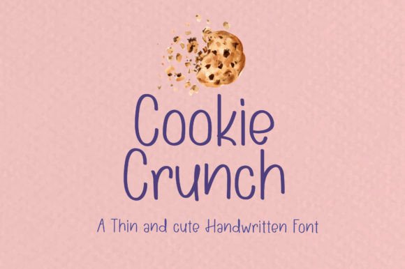 Cookie Crunch Font: A Perky Handcrafted Typeface for Creative Projects