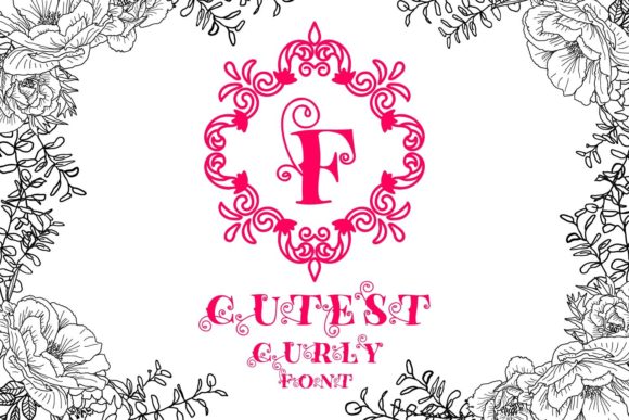 Discover the Charm of Cutest Curly Font Monogram