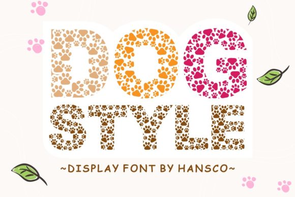 Dog Style Font: A Playful Touch for Creative Projects