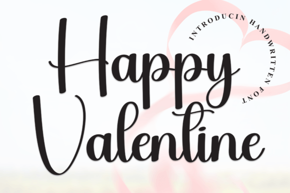 Happy Valentine Font: Adding Flowing Elegance to Your Projects