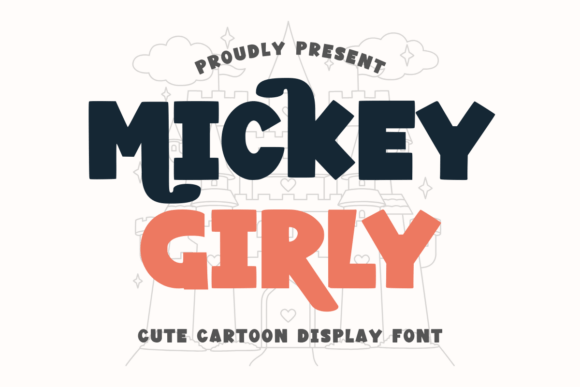 Mickey Girly Regular Font: A Playful Powerhouse for Designers