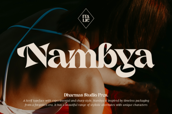 Nambya Font: A Sharp Serif for Bold Headlines