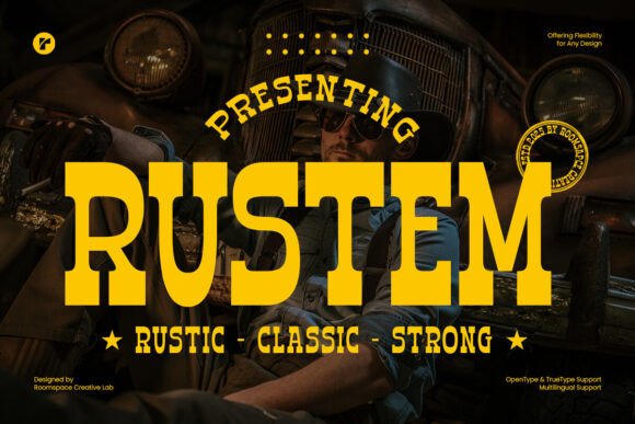 Rustem Font: Channeling the Bold Spirit of the West
