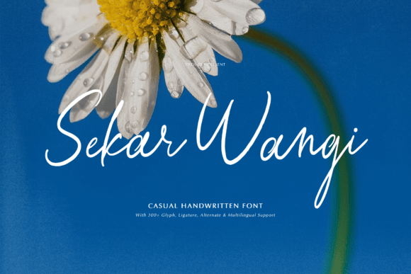 Sekar Wangi Font: The Dainty Handwritten Style for Modern Projects