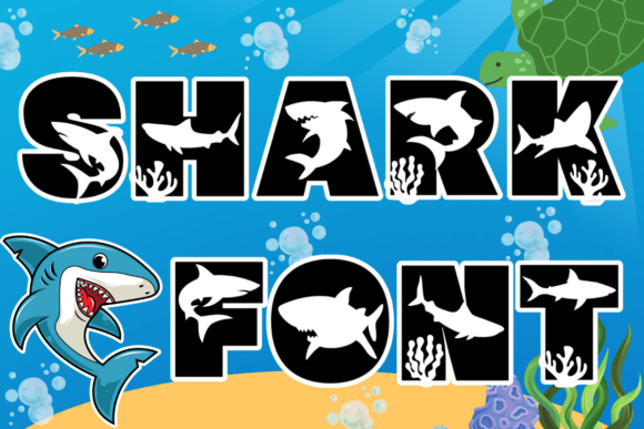 Shark Font: A Quirky, Modern Typeface for Bold Branding