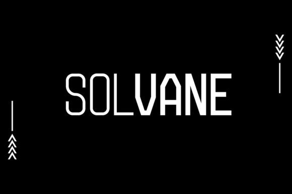 Solvane Font: The Geometric Sans Serif for Futuristic Branding