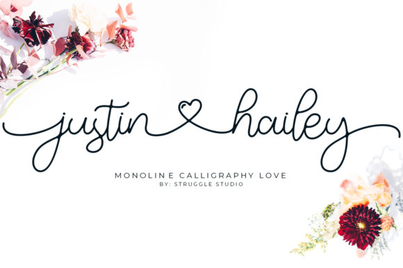 The Delicate Charm of the Justin Hailey Monoline Font