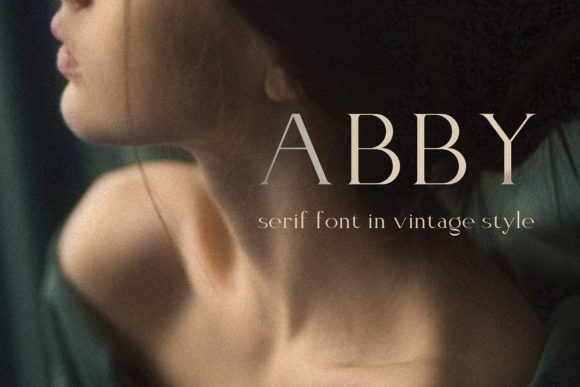 Timeless Design with Elegant Font Abby: A Sophisticated Choice