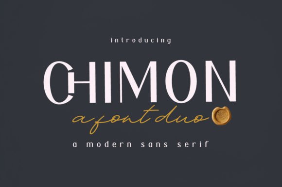 Unleash Creative Energy with Chimon Font Duo
